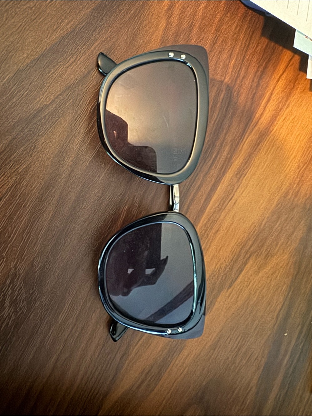 Women’s Black Cateye Sunglasses